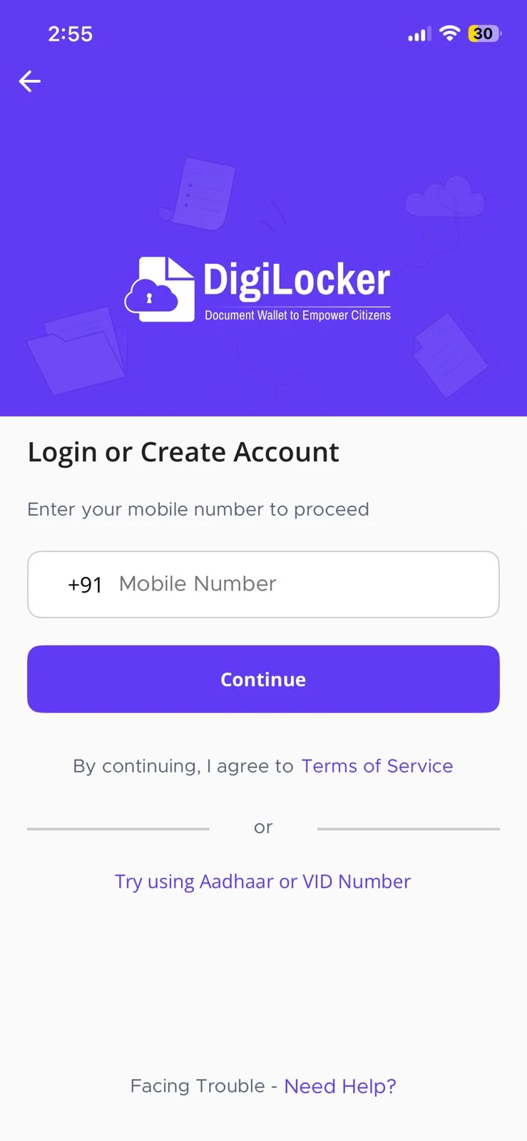 Login